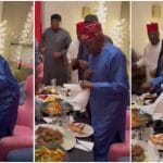 videos of Tinubu Dances to Kizz Daniel’s ‘Buga’ after Chatham House Outing