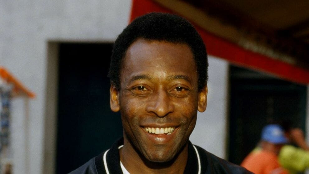 In this Aug. 6, 1987 file photo, Brazilian soccer champion Pele is shown.