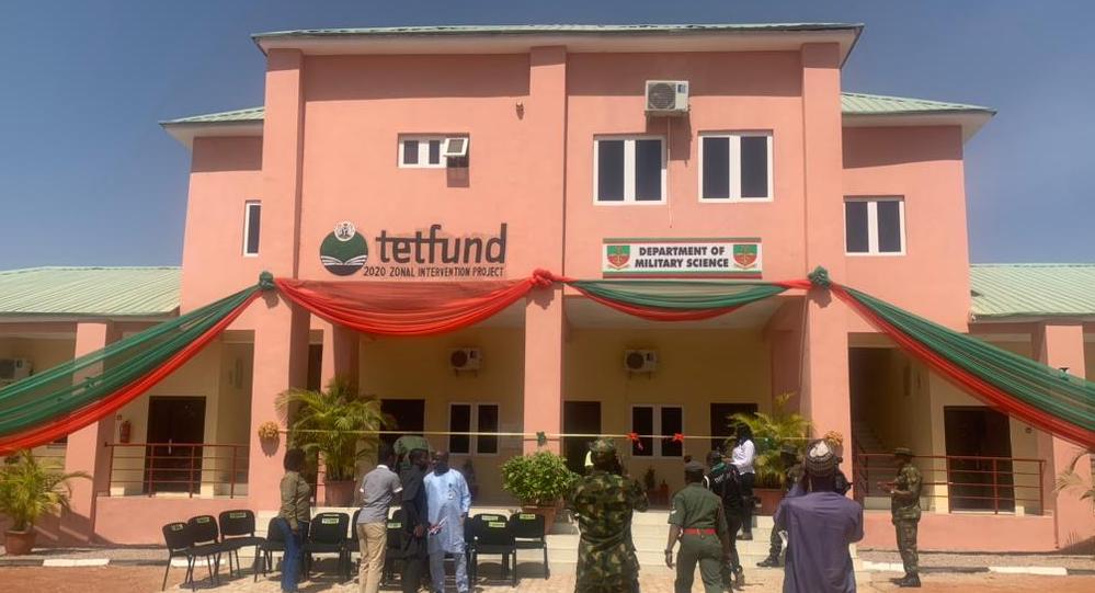 Buhari unveils multi-billion naira TETFund facilities in NDA, others