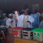 #NigeriaElections2023: Buhari votes Tinubu in Daura