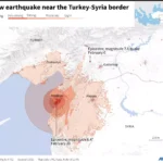 New earthquake near the Turkey-Syria border © Valentin RAKOVSKY / AFP