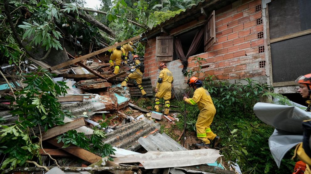Brazil flood kills 36; search continues for dozens missing