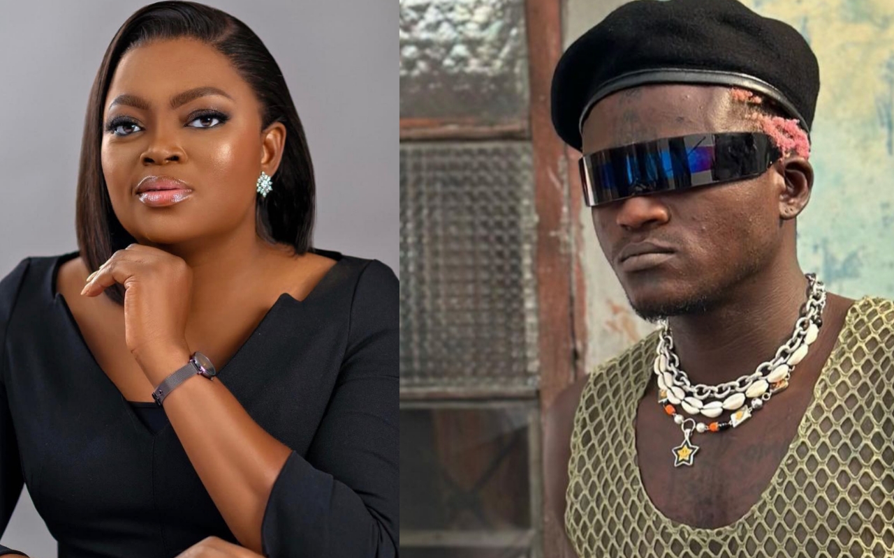 He's real'-Actress Funke Akindele commends Portable's talent
