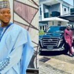 Fans react as Skit Maker Cute Abiola Acquires two new luxurious car