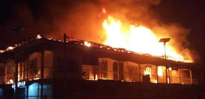 BREAKING: Fire razes another Borno market 