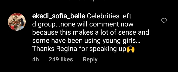 Regina Daniels blasts Celebrities who take advantage of under age girls