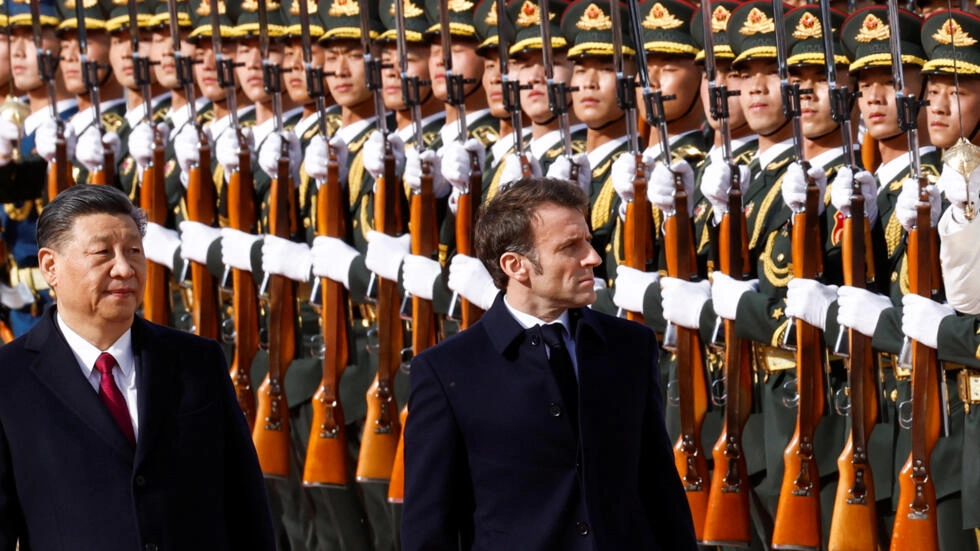 French Macron, von der Leyen meet with President Xi in Beijing