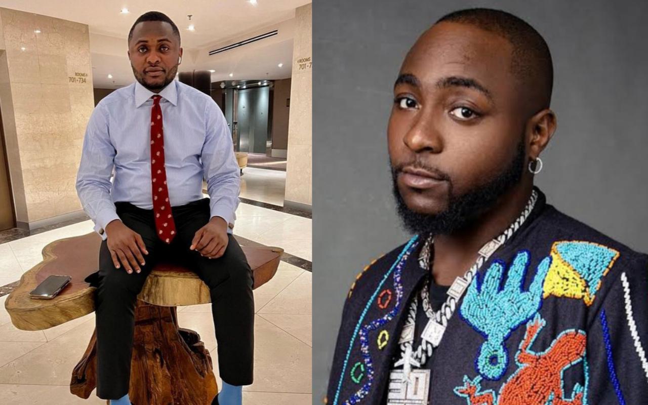 Netizens reacts as Davido makes peace with Ubi Franklin