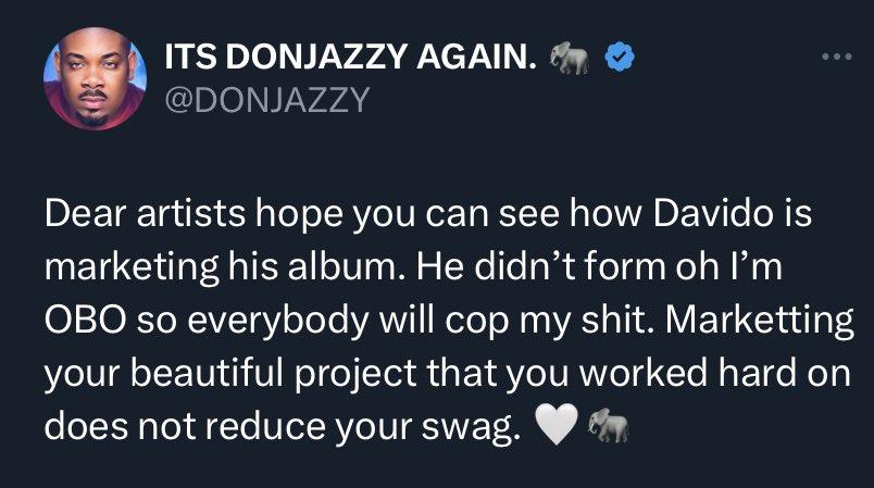 Donjazzy advises upcoming artists to promote their songs 