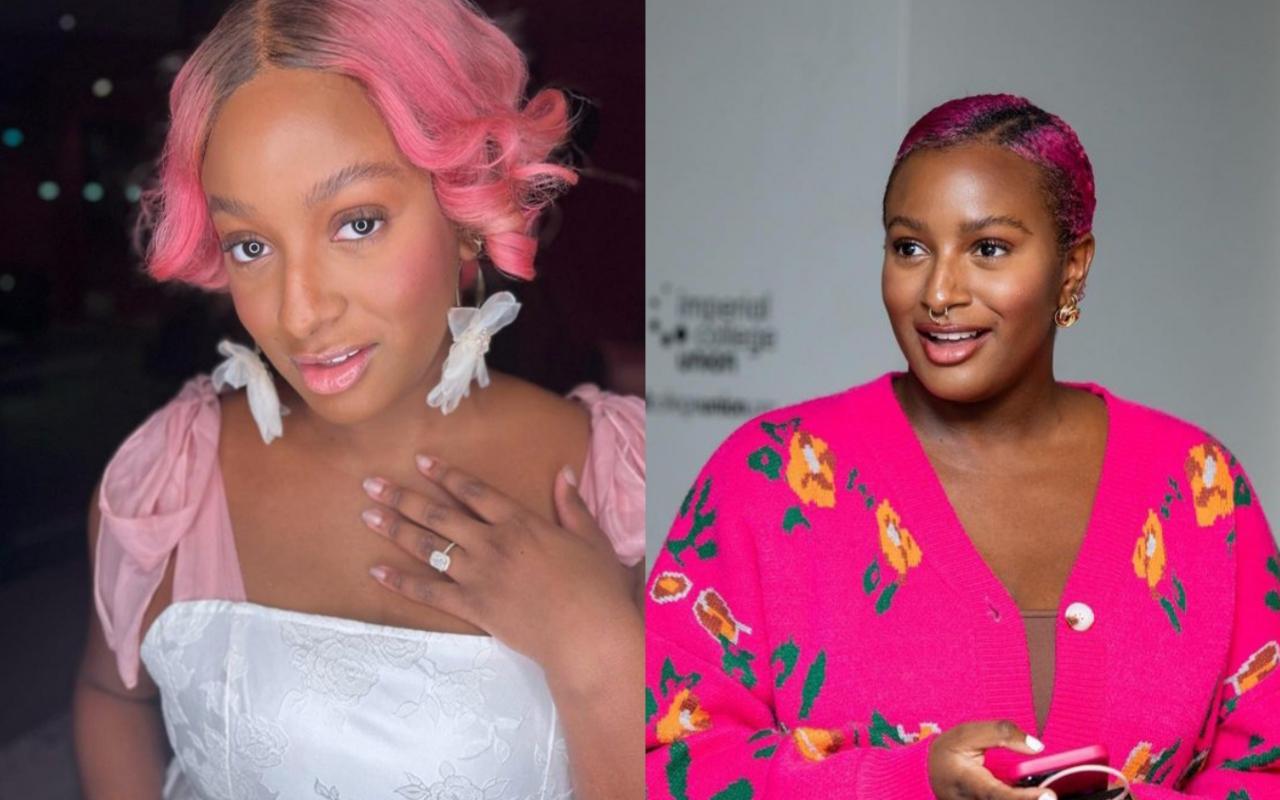 DJ Cuppy wows Netizens with the pink coloured items in her pink apartment