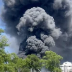 Brunswick Georgia plant fire forces evacuations