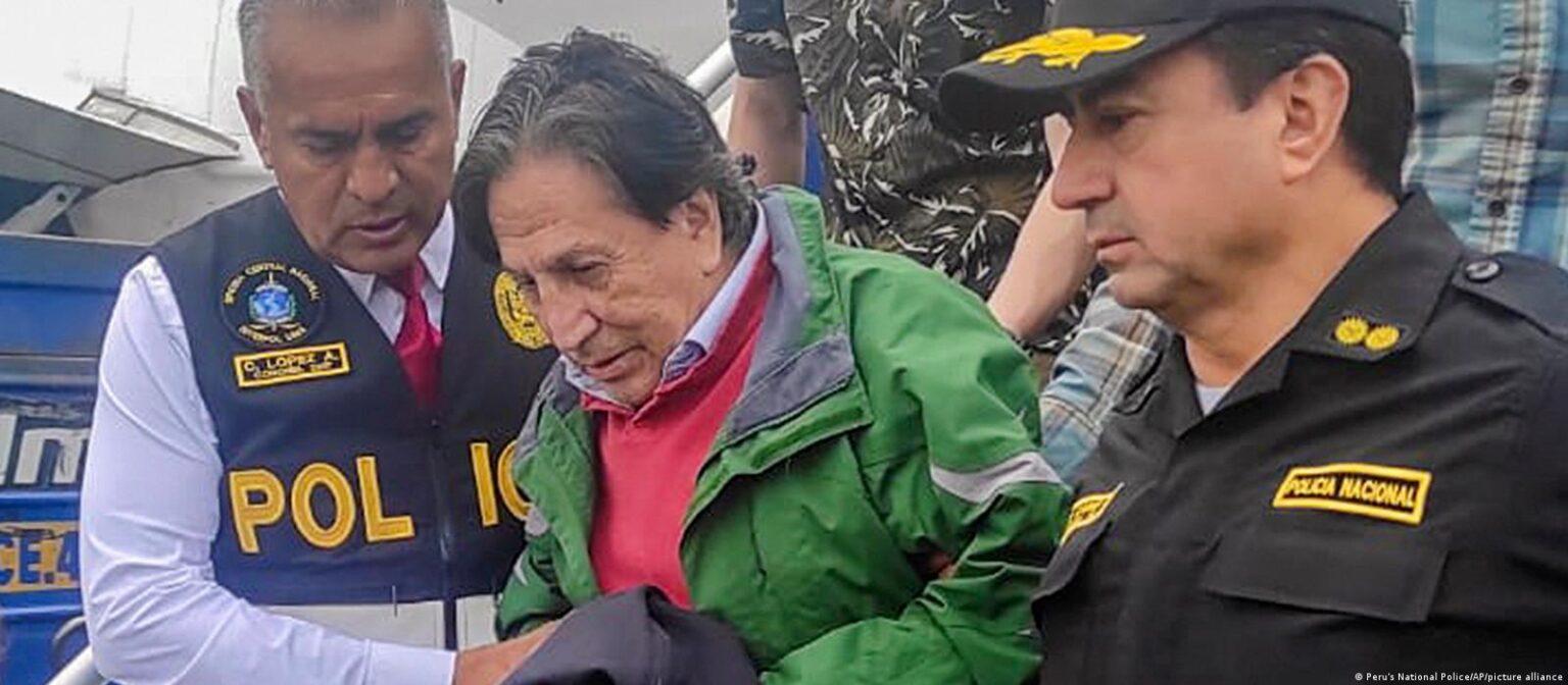 Peru Ex-President Toledo extradited from US to Lima