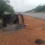 7 burnt to death in Lagos-Ibadan Expressway accident