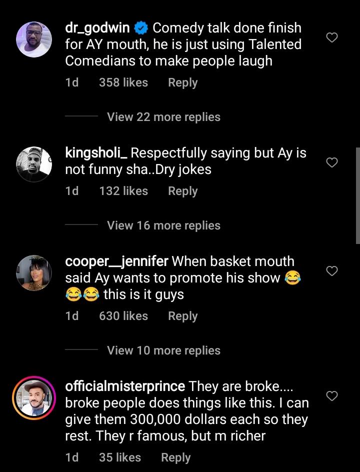Basket mouth is my Guy for life - AY Comedian insists