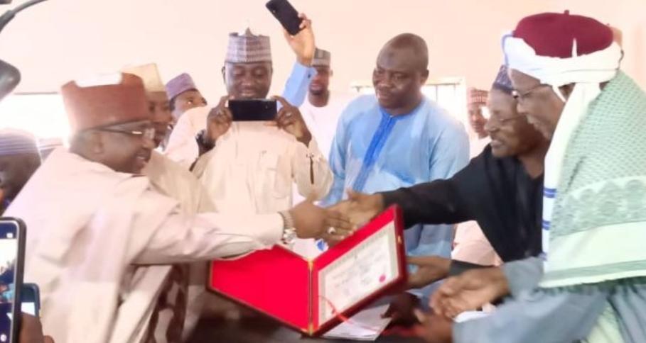 INEC issues Certificates of Return to Kebbi Governor-elect, deputy