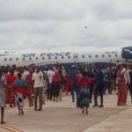 Ebonyi airport inauguration: Air peace makes first Landing (Photo) 