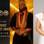 Nigerian Movie Stars make fashion statements on the AMVCA Black carpet (PHOTOS