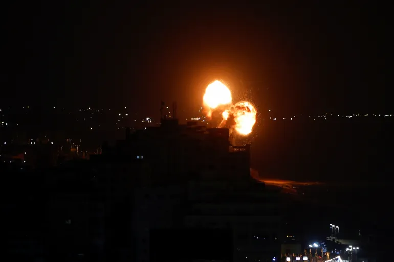 Israel hits Gaza after 12 killed in Jenin raid 