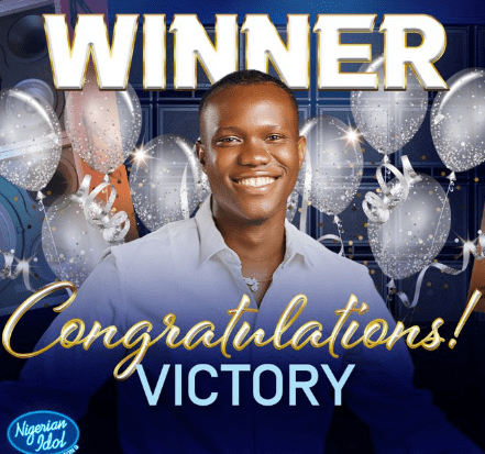 Victory Gbakara wins Nigerian Idol season 8 